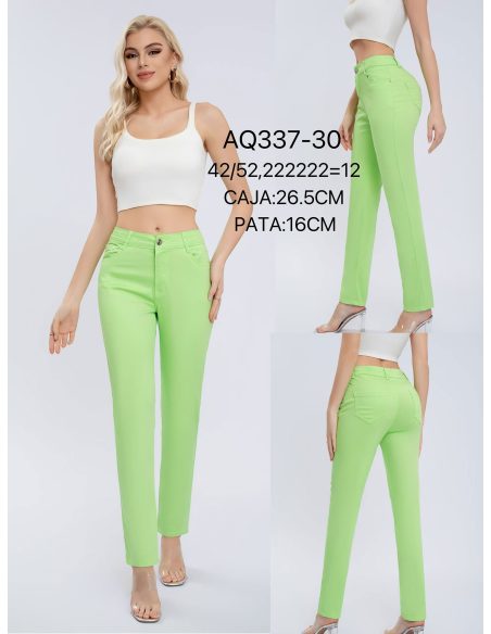 Pantalón stretch talla grande