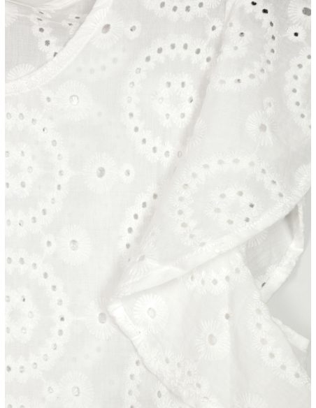 Blusa calada volantes