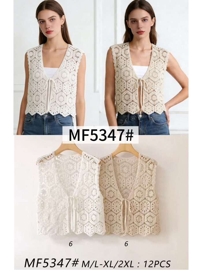 Chaleco crochet lazada