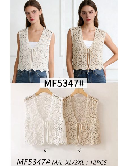 Chaleco crochet lazada