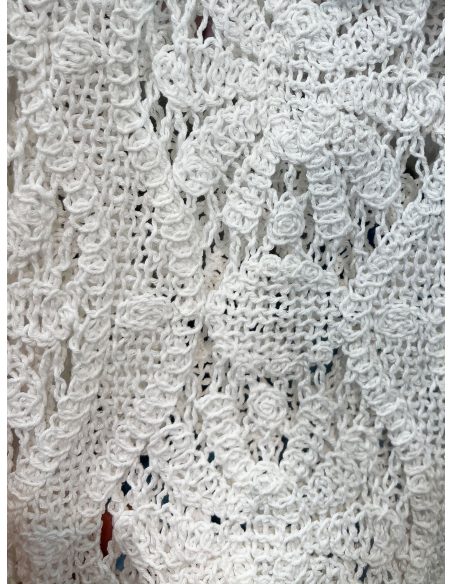 Top de crochet calado