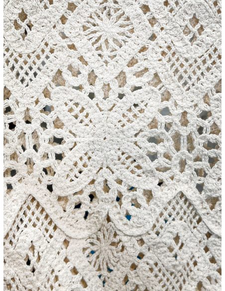 Top de crochet calado