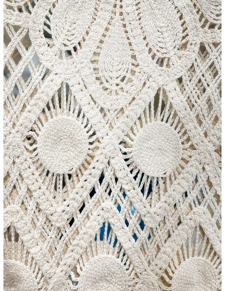 Top de crochet calado
