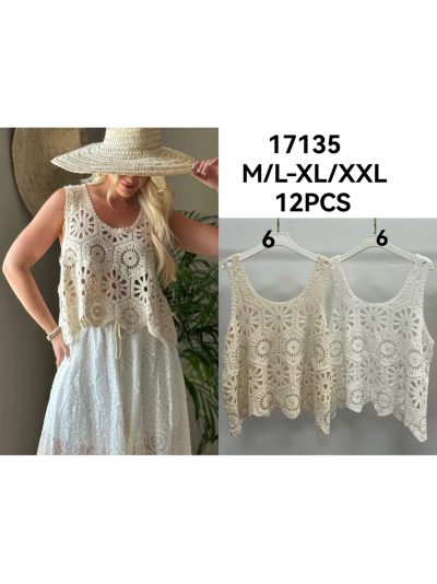 Top de crochet calado 2