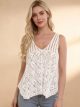 Top de crochet calado