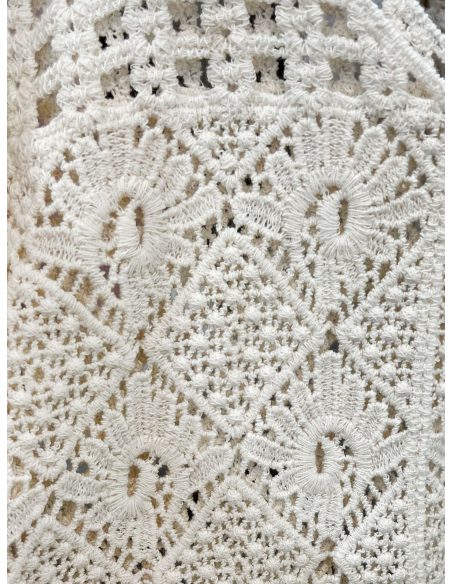 Top de crochet calado