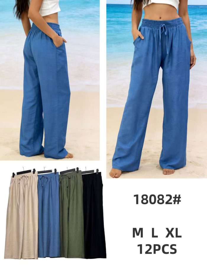 Pantalón fluido con cordón