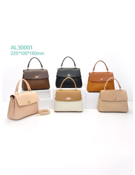 Bolso de mano mini estructurado con solapa