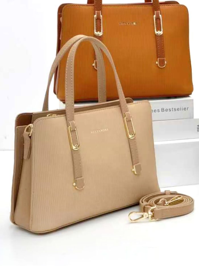 Bolso tote con detalle asa