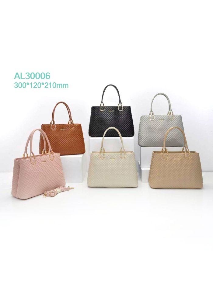 Bolso tote acolchado efecto trenzado