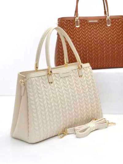 Bolso tote acolchado