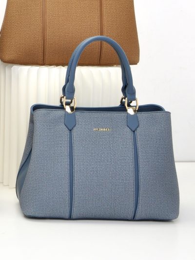 Bolso tote combinado detalle asa