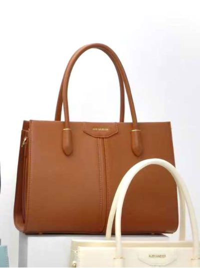 Bolso tote con costura central