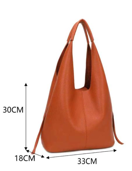 Bolso hobo grande con bandolera