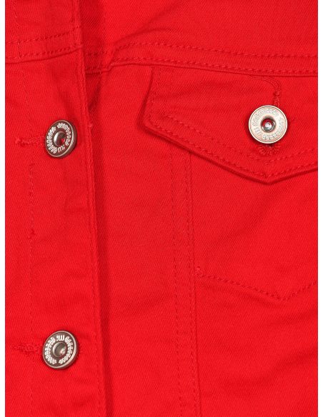 Cazadora denim básica talla grande