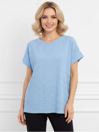 Camiseta amplia calada