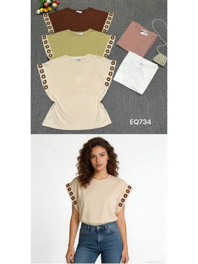 Blusa sin mangas pasamanería crochet 2