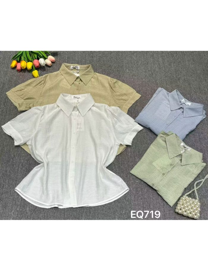 Camisa de manga corta volumen