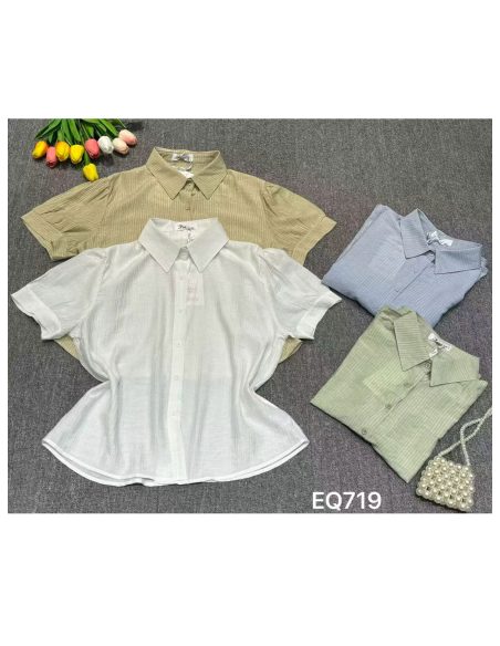 Camisa de manga corta volumen