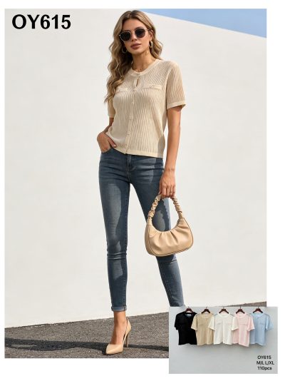 Chaqueta de punto fino con botones 2