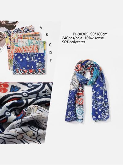 Fular patchwork boho 2