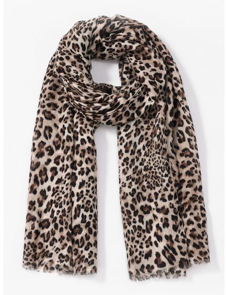 Fular animal print leopardo