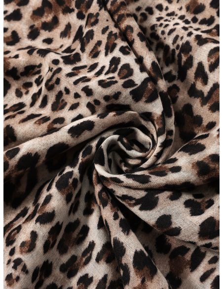 Fular animal print leopardo