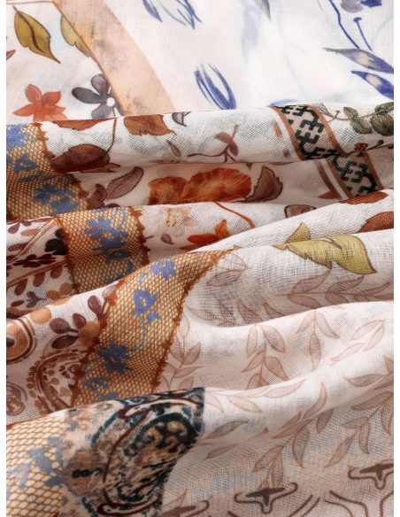 Sciarpa con stampa bohémien