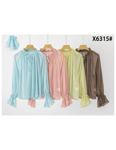 Blusa Plumeti com laço