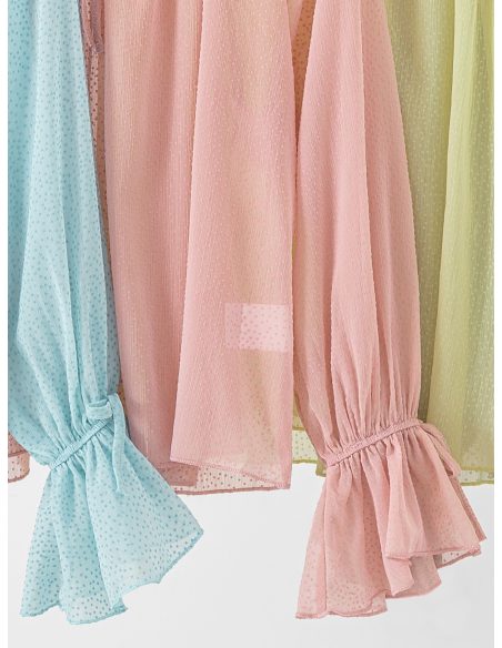 Blusa Plumeti com laço