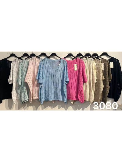 Jersey calado de cuello pico 2