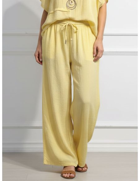 Weite Hose mit Kordelzug