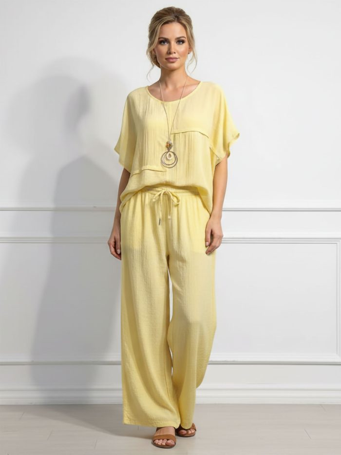 Blusa oversize collar