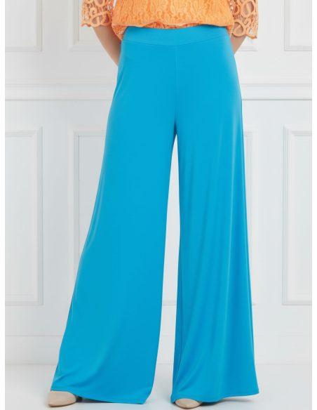Pantalón palazzo elástico