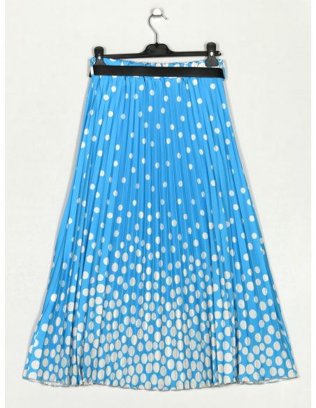 Gepunkteter Faltenrock