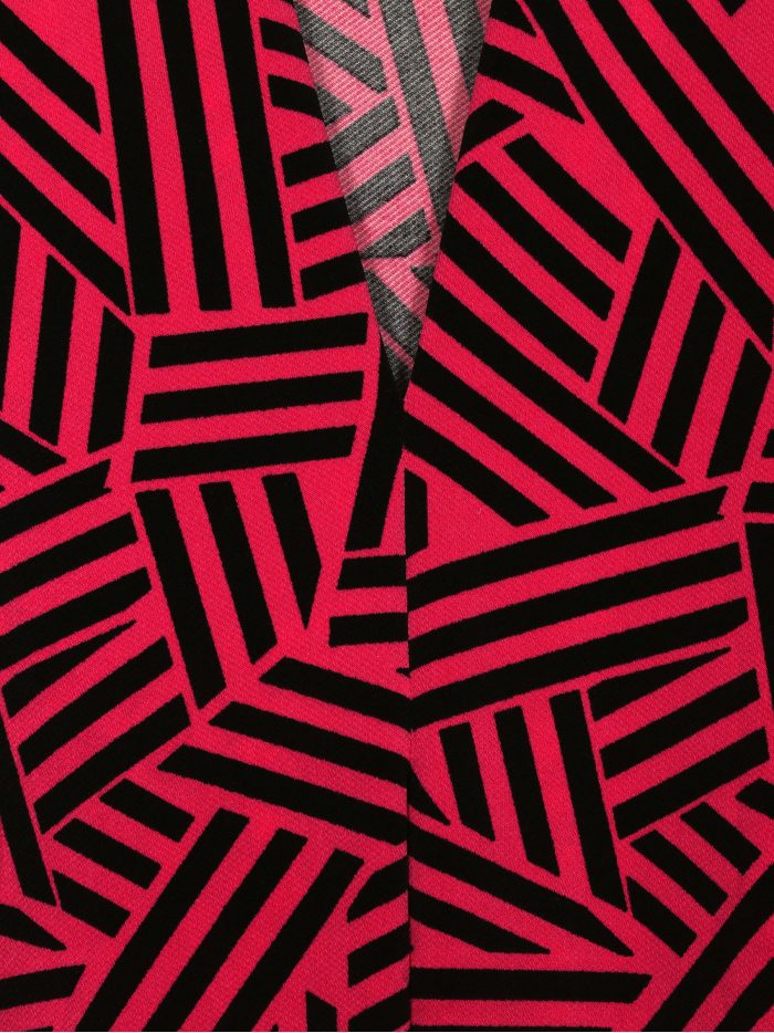 Flowing printed blouse