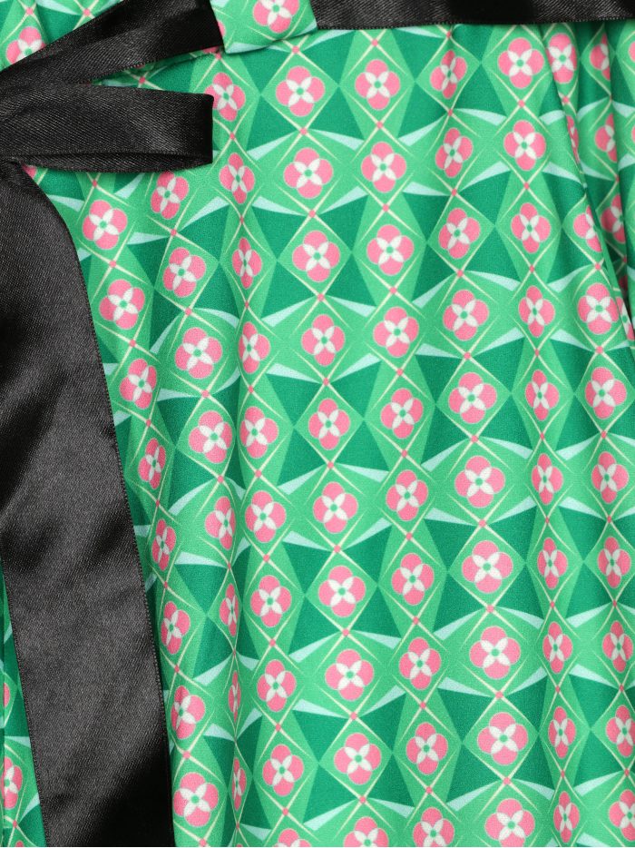 Bedruckte Palazzo-Hosen