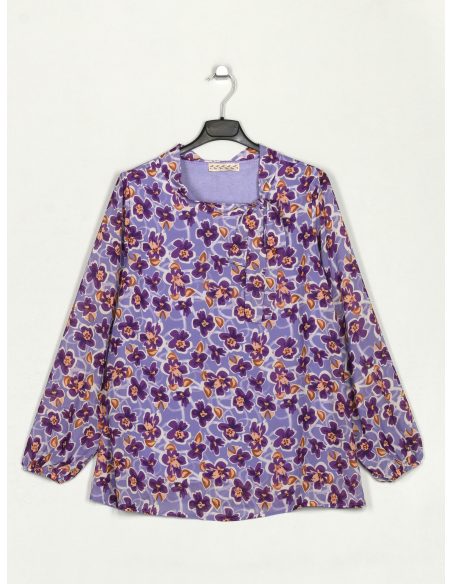 Blusa florecitas gasa