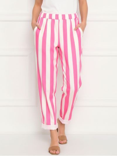 Pantalón rayas tiro alto