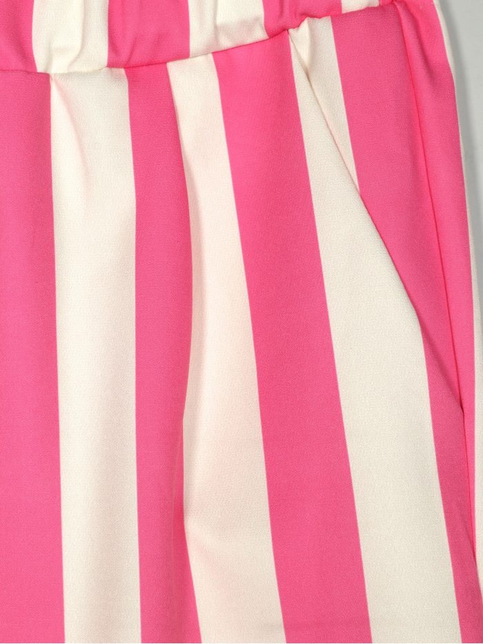 Pantalón rayas tiro alto