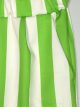 Pantaloni a righe a vita alta