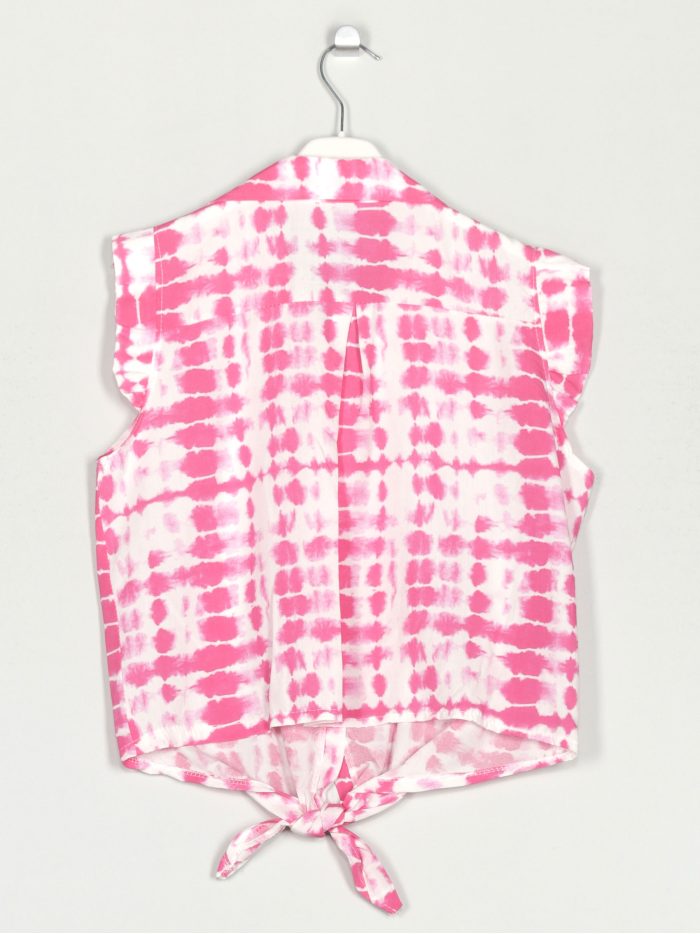 Camicia annodata tie-dye