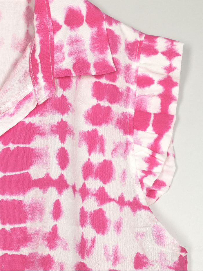 Camicia annodata tie-dye