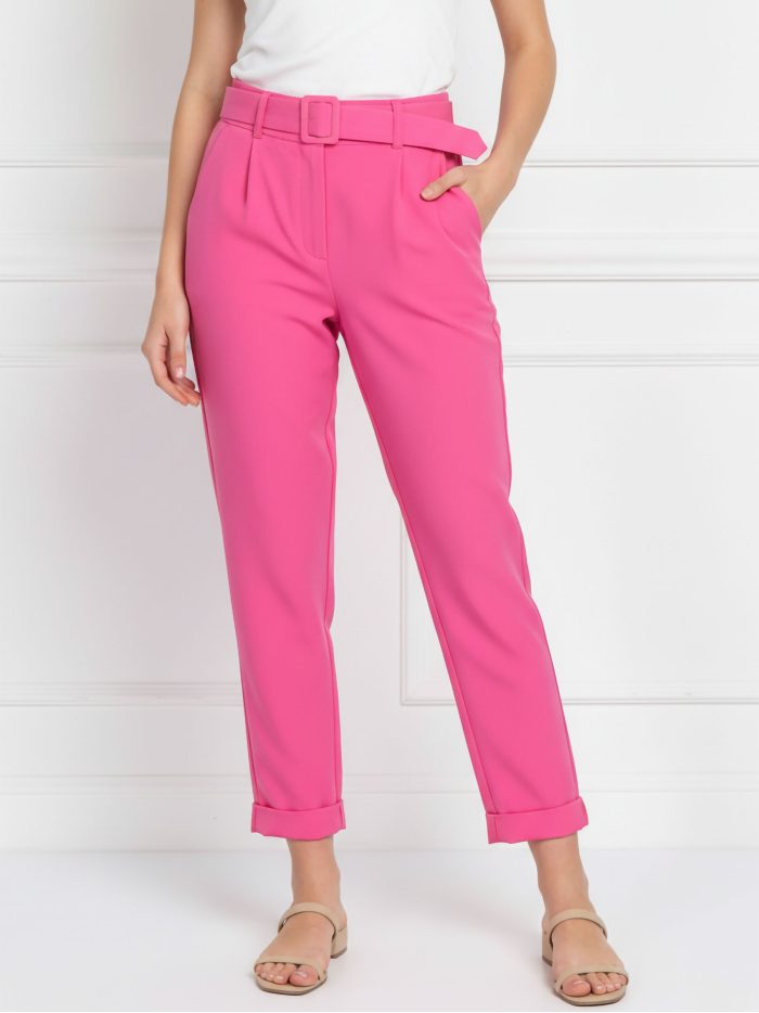 Schlichte, hochgeschnittene Hose