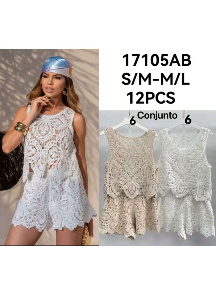 Häkeltop und Shorts-Set