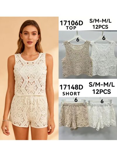 Short de crochet calado 2