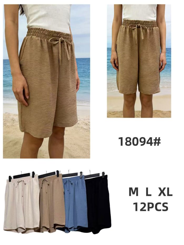 Fließende Bermuda-Shorts mit Kordelzug