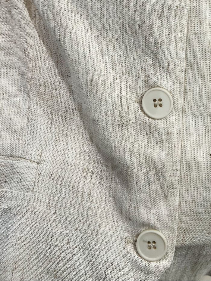 Conjunto de chaleco de lino y short 