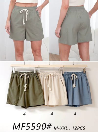 Short liso con cordón marinero 2