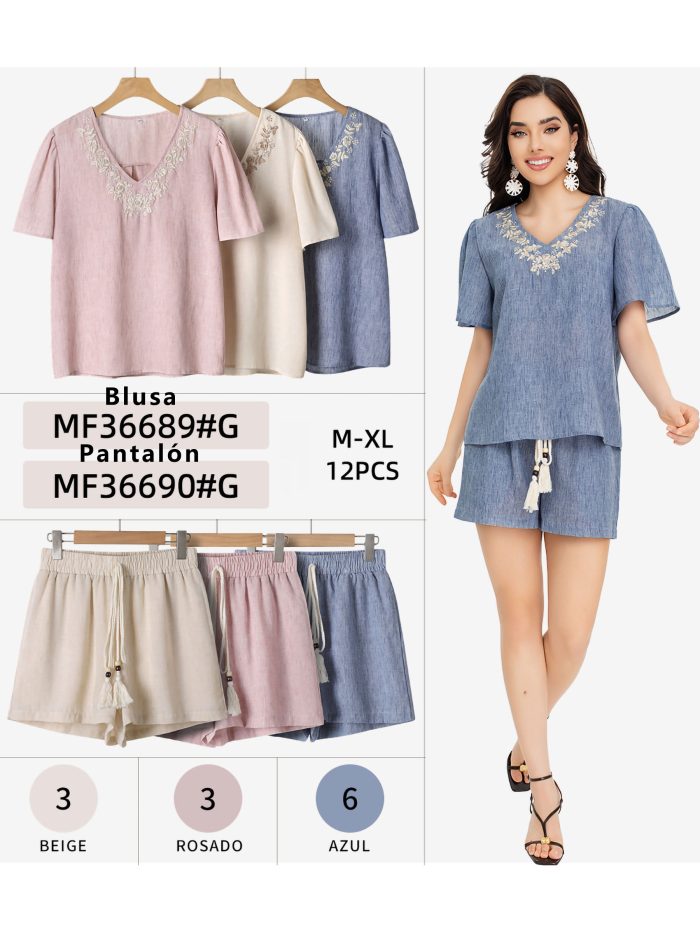 Fließende Shorts mit Kordelzug und Quasten